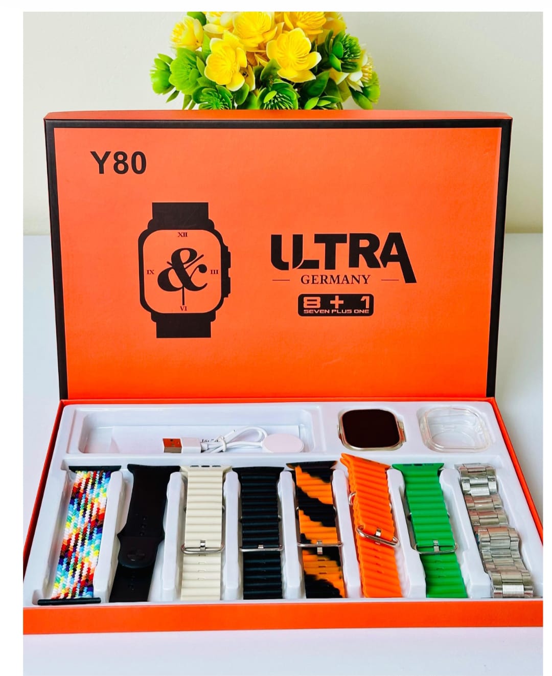 Premium Y80 Smart Watch Premium Version